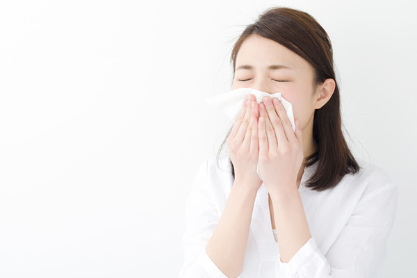 花粉症でお困りの方